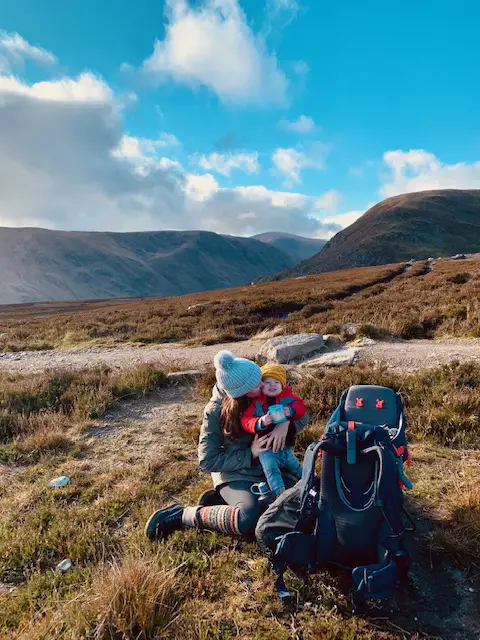 scotland travel with toddler