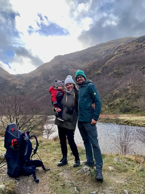 scotland travel with toddler